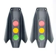 2 parabarro rabo de peixe para Bicicletas antigas berlineta Monareta Caloi Monark