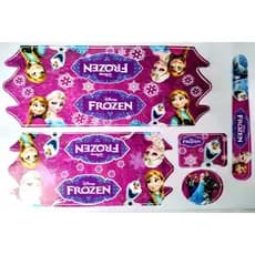 Adesivo Personagem Frozen para  Bicicleta infantil aro 16 aro 20