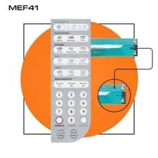 Membrana Teclado Microondas Electrolux Mef41 Mef 41