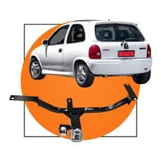 Engate Reboque Fixo Reforcel Celta 500Kg Todos Corsa Wind 1993 Até 2002