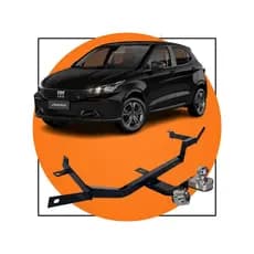 Engate Reboque Reforcel Fixo 500Kg Fiat Argo 2017 2018 2019 2020 2021 2022 2023 2024