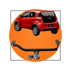 Engate Reboque Fixo Fiat Mobi 2016 a 2026 Reforcel 500kg Tração Completo Homologado