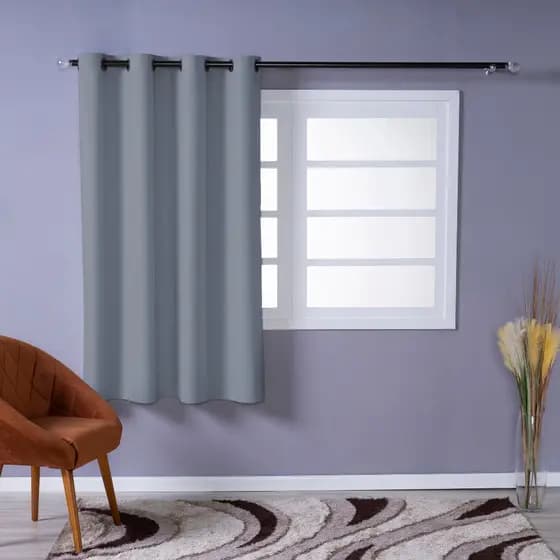 Cortina Blackout PVC 1,10m x 1,30m Corta 100% a Luz Promoção