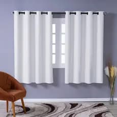 Cortina Cozinha Corta 100% a  Luz Blackout/Blecaute 2,20 X 1,30 Muito Barato
