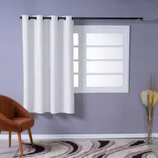 Cortina Blackout PVC 1,10m x 1,30m Corta 100% a  Luz