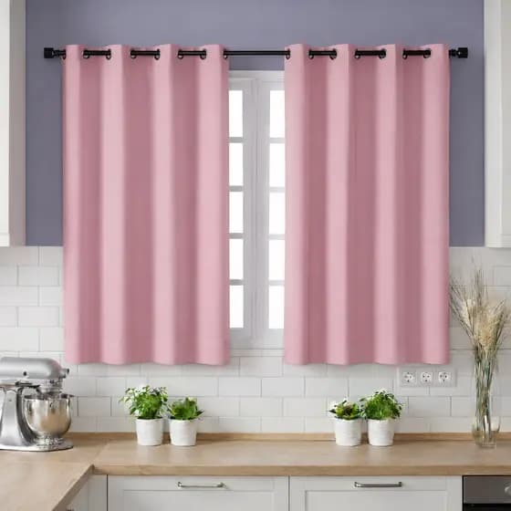 Cortina Cozinha Corta Luz Blackout/Blecaute 2,20 X 1,30 Promoção