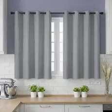 Cortina Cozinha Corta Luz Blackout/Blecaute 2,20 X 1,30 Varias Cores