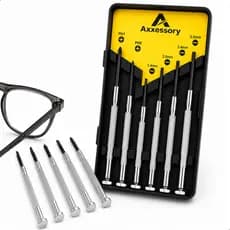 Mini Chave Precisão 6 PçsPhillips Fenda Kit Reparo Óculos