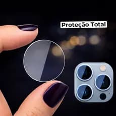 Película de Vidro Protetora para Câmera Traseira iPhone 7 8 SE X XR XS 11 12 13 14 15 16 17 Pro Max