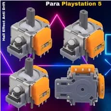 4 Reparos Botões Magnetico Analógicos Hall Effect Anti Drift Para Controle DualSense Playstation 5