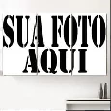 Kit Quadros Decorativo 120x60 Personalizado Sua foto Aqui Família Casal Festa Imagem Personalizável