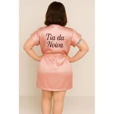 robe bordado tia da noiva