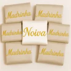 robe bordado cor creme