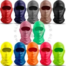 Touca Ninja Balaclava Motoqueiro Frio Inverno Proteção Solar Todas As Cores