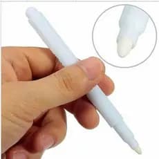 Caneta Giz Branca Giz Liquido para Etiquetas Lousa e Potes de Mantimentos