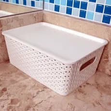 Kit 7 Caixas Organizadoras Rattan Pequena  7 Litros