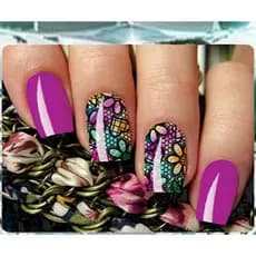 Nail art para decoração
