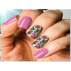 Adesivo impresso para unhas