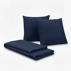 Kit Peseira com Capas de Almofadas - Perfeitas Para Sua Cama - Casa Bonita Ambiente Gostoso