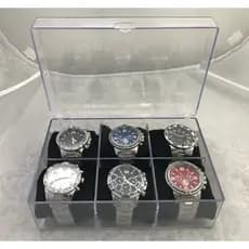 Kit C/10 Relogios Masculinos Prata Pulseira Em Aço atacad Loja Revenda RM1