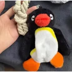 Boneco De Pelúcia Piingu Para Crianças Brinquedos Dormir Pinguim Fazendinha Coleção Kawaii Brasil