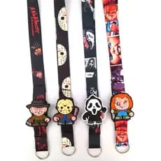 Cordão Crachá Aplique filmes terror Geek