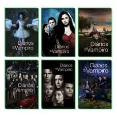 Placa Decorativa MDF Diários de um Vampiro (Série) - Quadro Parede & Decoração (14x20 ou 20x28)