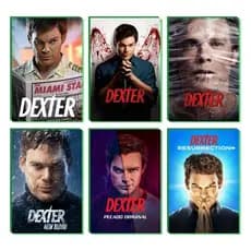 Placa Decorativa MDF Dexter (Série) - Quadro Parede & Decoração (14x20 ou 20x28)