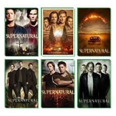 Placa Decorativa MDF Supernatural (Série): 01 até 50 - Quadro Parede & Decoração (14x20 ou 20x28)