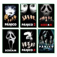 Placa Decorativa MDF Pânico (Filme): 01 até 50 - Quadro Parede & Decoração (14x20 ou 20x28)