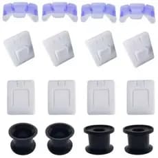 Kit 16 Deslizante Grampo Trava Do Banco Carro Gol Parati Voyage G1 G2 G3 G4 G5
