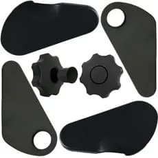 Kit Para Bancos Capas Laterais E Manoplas Do Celta Prisma 2001/2016