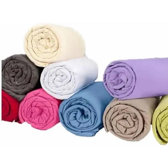 Lençol Avulso com Elástico Cama Solteiro Casal Queen King 400 Fios Micropercal
