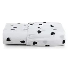 Lençol Queen Avulso c/ Elástico Percal Estampado 180 Fios