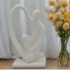 Decoração Sala Escultura A Dança do Amor – Conexão e Harmonia