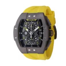 Relógio Masculino Invicta Racing Titanio Cristal de Safira Edição Limitada Suiço 47188