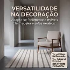 Tapete Sala Tear Monaco 100% Algodão Grosso e Macio Várias Medidas - Concept Lar 1,50x2,50