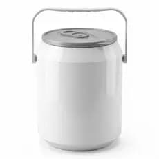Cooler Térmico Branco Liso Para Personalização Cabe10 Latas