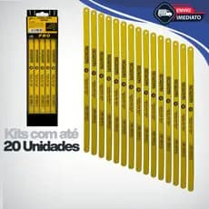 Lâminas Serrinha para Arco de Serra cortar Ferro - 30cm 12 polegadas 24 Dentes