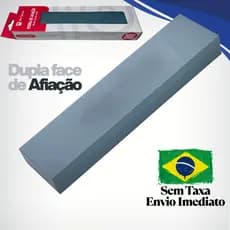 Pedra Para Amolar Afiar facas Canivetes Cutelos Tesouras Lâminas Dupla Face