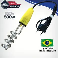 Aquecedor Elétrico Água Mergulhão Rabo Quente 220v 500w