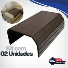 Bandeja Prato Sofá Porta Copos Braço Sofá Esteira Madeira MDF Apoio Mesa Lateral Sofá Cerveja