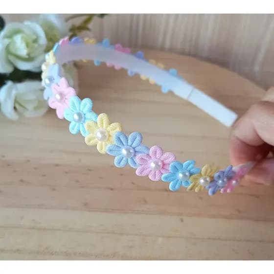 Tiara Para Cabelo Infantil/Menina/ Acessórios/Laço