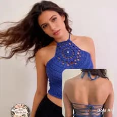Cropped de Crochê Handmade Exclusivo | Estilo e Conforto