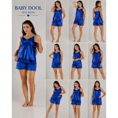 Baby Doll Feminino Plus Size em Cetim Premium , Conforto e Elegância!