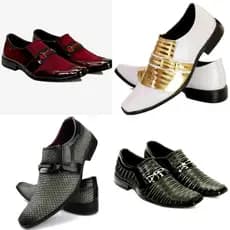 kit 4 Pares Luxo lançamento WBE SHOES 2022