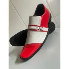 1 Par de sapato social WBE SHOES masculino vinho normal