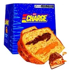 Chocotone Charge Panettone Chocolate Caramelo E Amendoim Nestle 450g