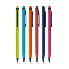 Caneta De Alumínio Colors Ponta Touch Diversas Cores Twist
