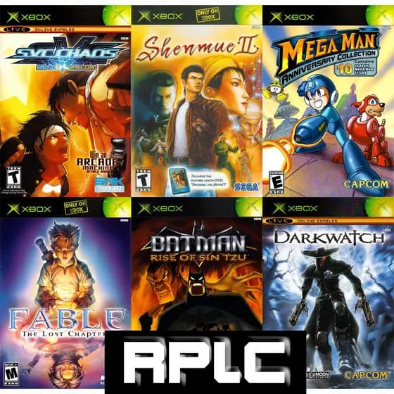 JOGOS PACK XBOX CLASSIC 10 A ESCOLHA